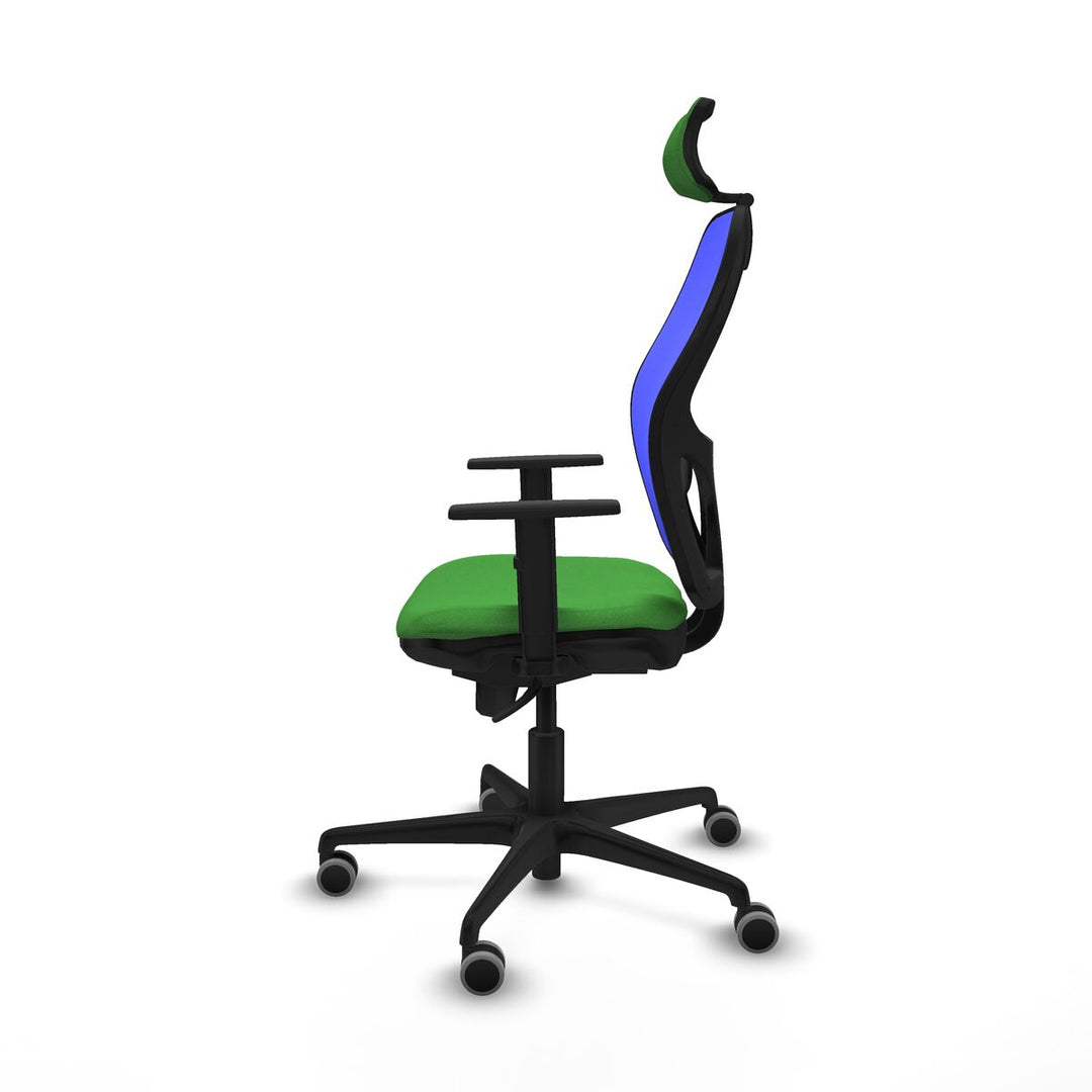 Office Chair with Headrest Piqueras y Crespo 1D036G2 Green