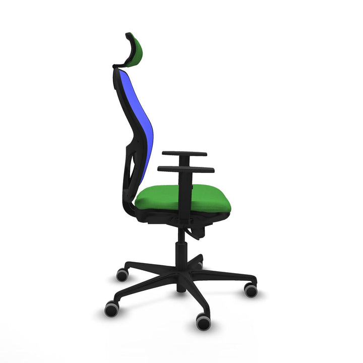 Office Chair with Headrest Piqueras y Crespo 1D036G2 Green