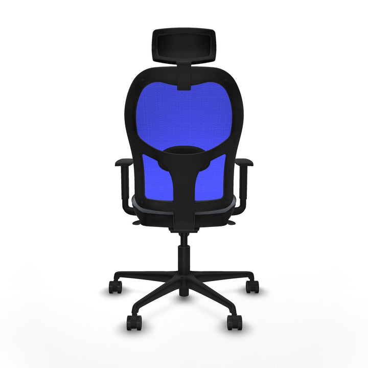 Office Chair with Headrest Piqueras y Crespo 1D036N2 Grey