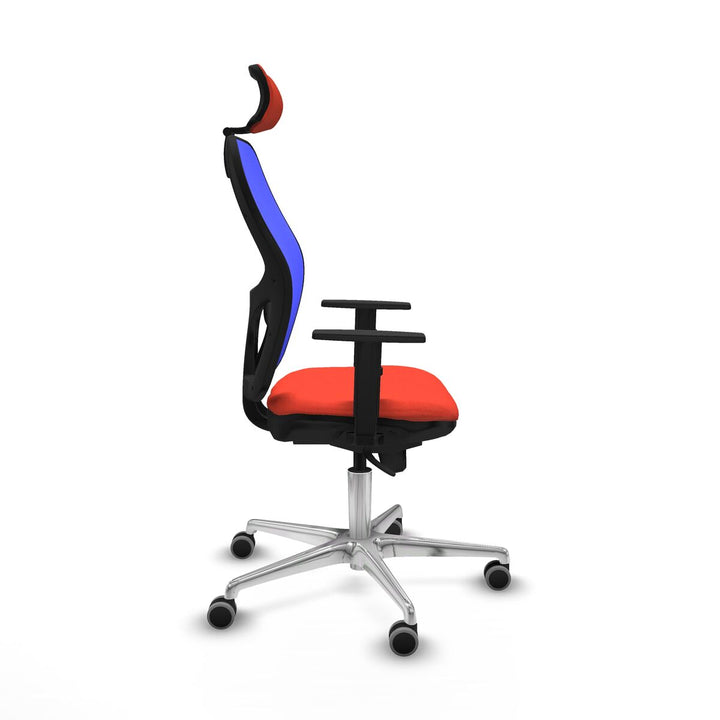 Office Chair with Headrest Piqueras y Crespo 1D086G2 Dark Orange