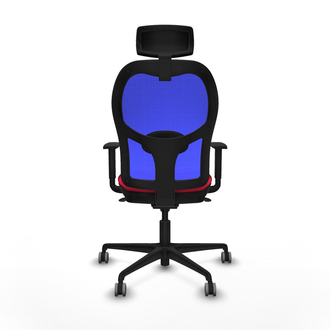 Office Chair with Headrest Piqueras y Crespo 1D036G2 Red