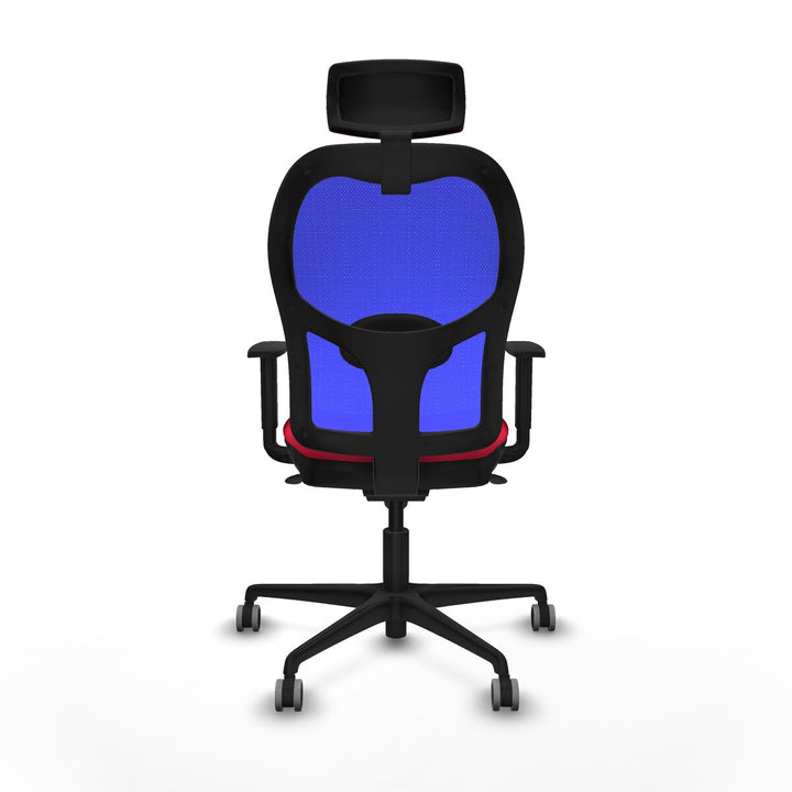 Office Chair with Headrest Piqueras y Crespo 1D036G2 Red