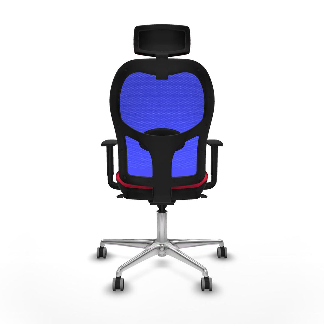 Office Chair with Headrest Piqueras y Crespo 1D086G2 Red