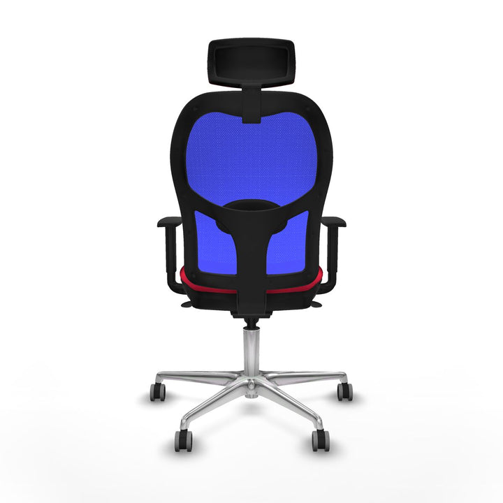 Office Chair with Headrest Piqueras y Crespo 1D086G2 Red