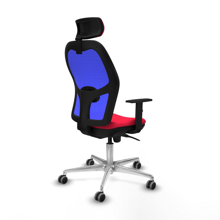 Office Chair with Headrest Piqueras y Crespo 1D086G2 Red