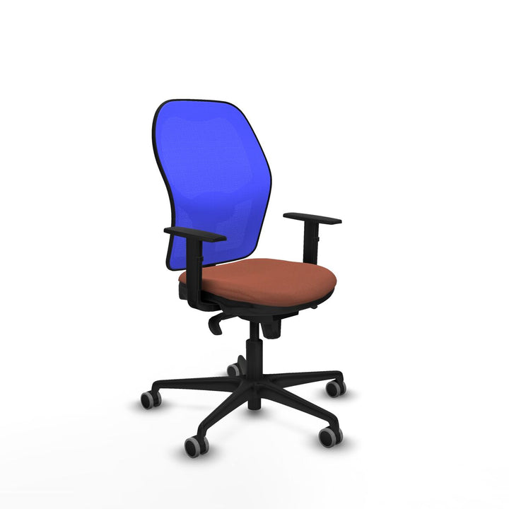 Office Chair Piqueras y Crespo 1D036G0 Blue Brown