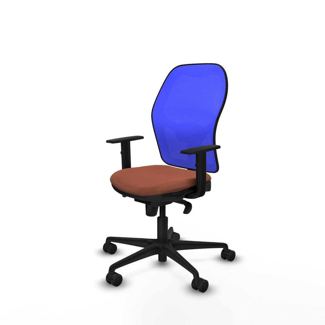 Office Chair Piqueras y Crespo 1D036N0 Blue Brown