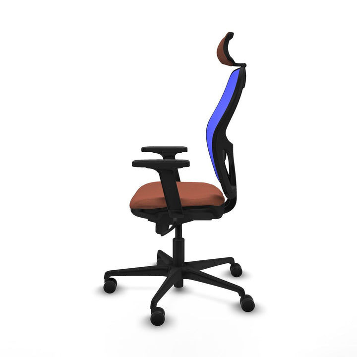 Office Chair Piqueras y Crespo 2D036N2 Blue Brown