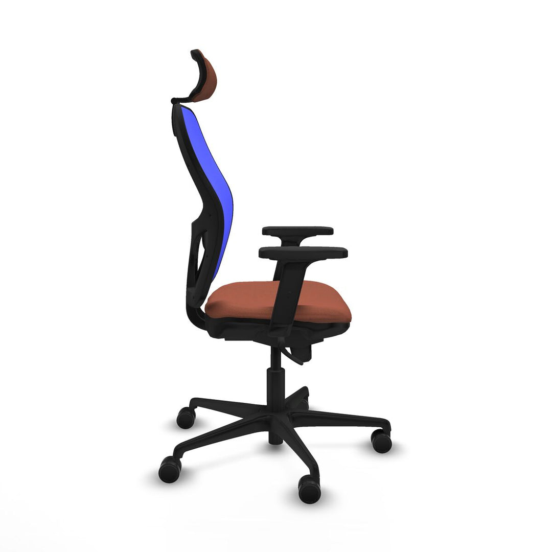 Office Chair Piqueras y Crespo 2D036N2 Blue Brown