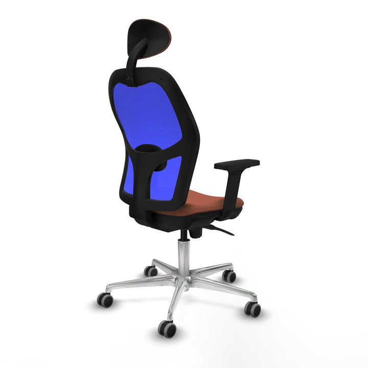 Office Chair Piqueras y Crespo 2D086G1 Blue Brown