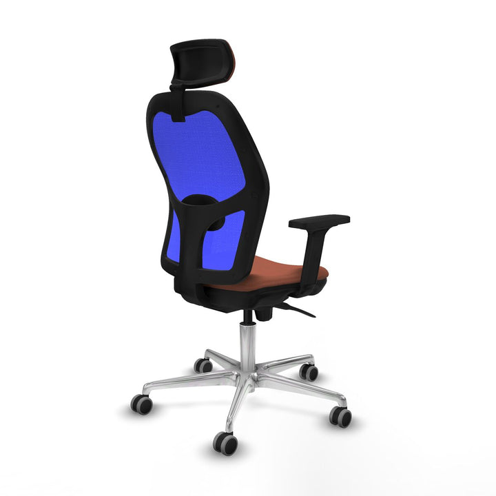 Office Chair Piqueras y Crespo 2D086G2 Blue Brown