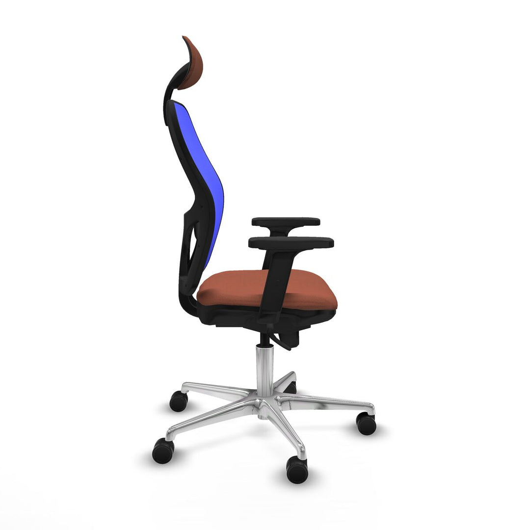 Office Chair Piqueras y Crespo 2D086N1 Blue Brown