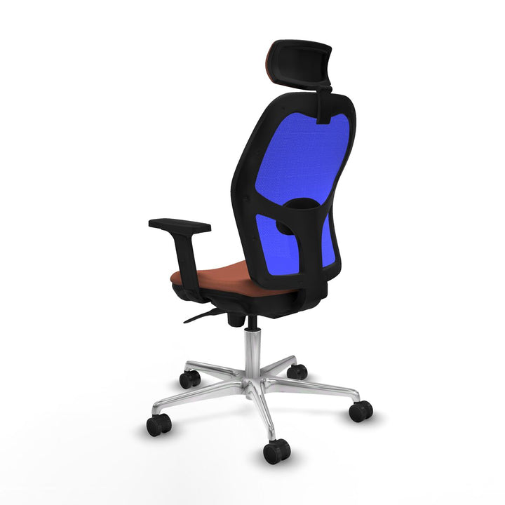 Office Chair Piqueras y Crespo 2D086N2 Blue Brown