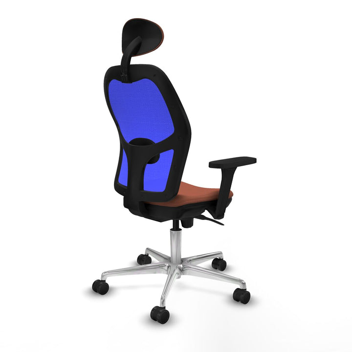 Office Chair Piqueras y Crespo 3D086N1 Blue Brown