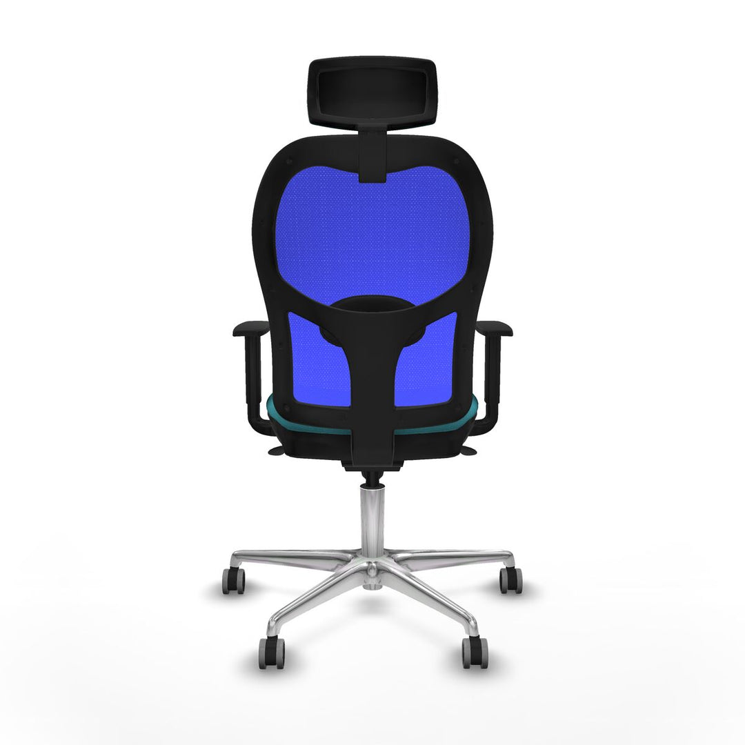 Office Chair with Headrest Piqueras y Crespo 1D086G2 Turquoise