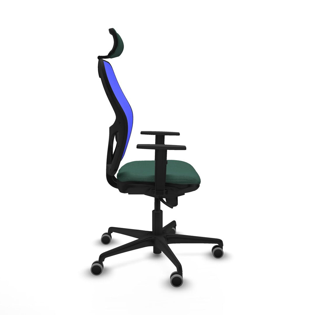 Office Chair with Headrest Piqueras y Crespo 1D036G2 Green