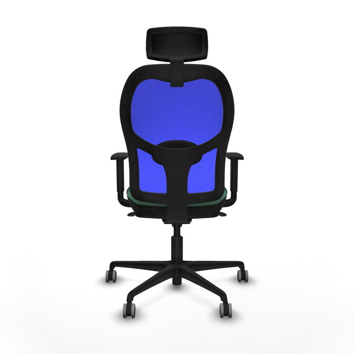 Office Chair with Headrest Piqueras y Crespo 1D036G2 Emerald Green