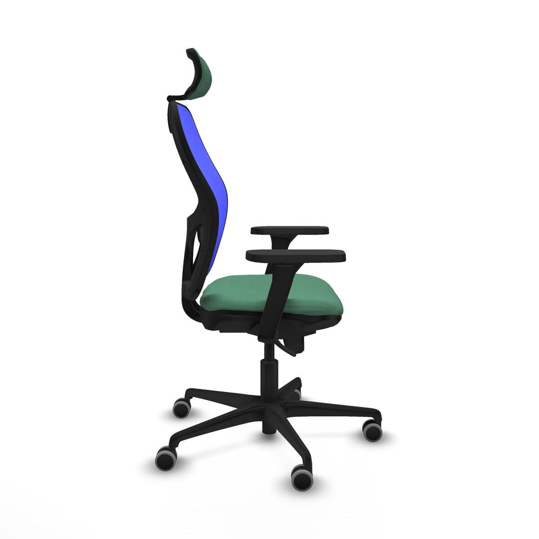 Office Chair Piqueras y Crespo 3D036G2 Emerald Green