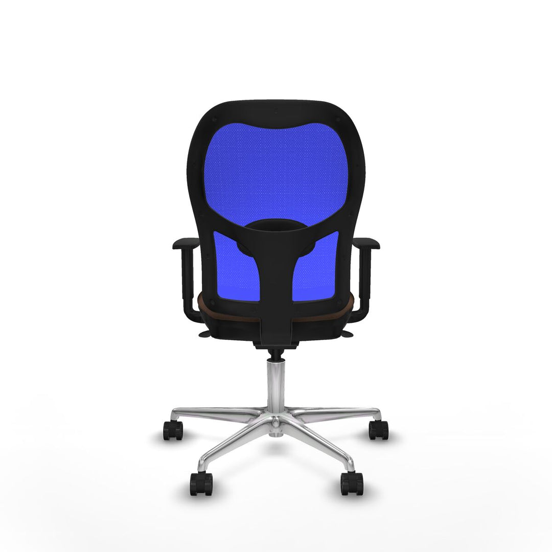 Office Chair Piqueras y Crespo 1D086N0 Blue Dark brown