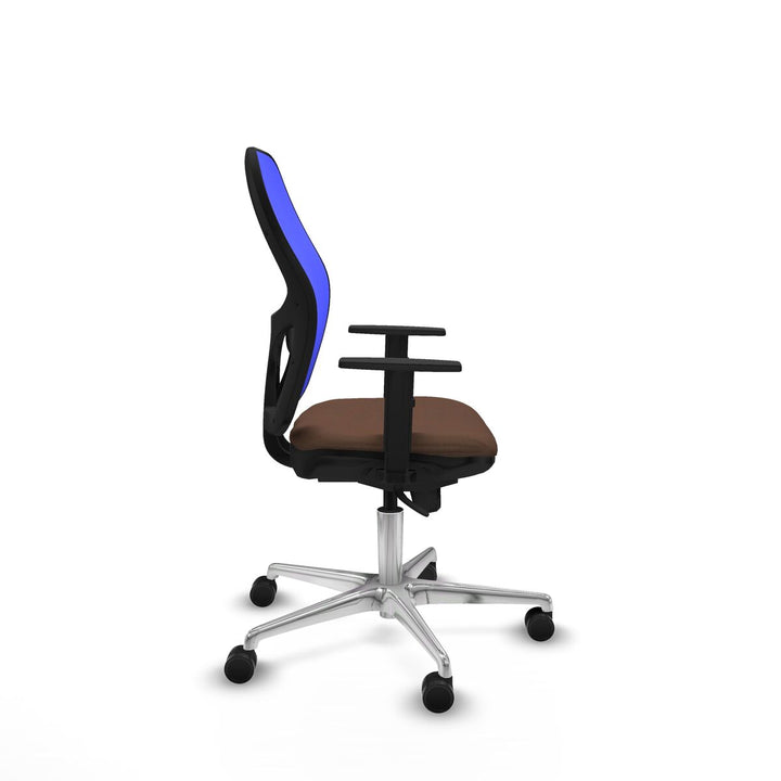 Office Chair Piqueras y Crespo 1D086N0 Blue Dark brown
