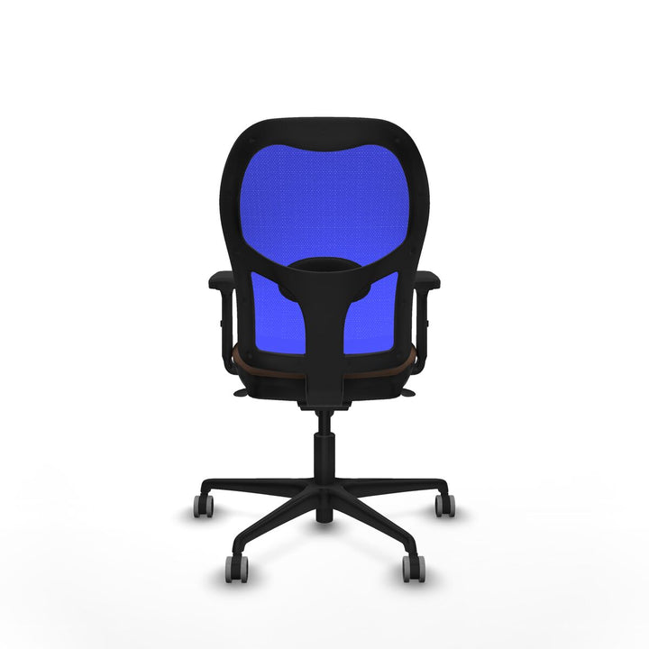 Office Chair Piqueras y Crespo 2D036G0 Blue Dark brown