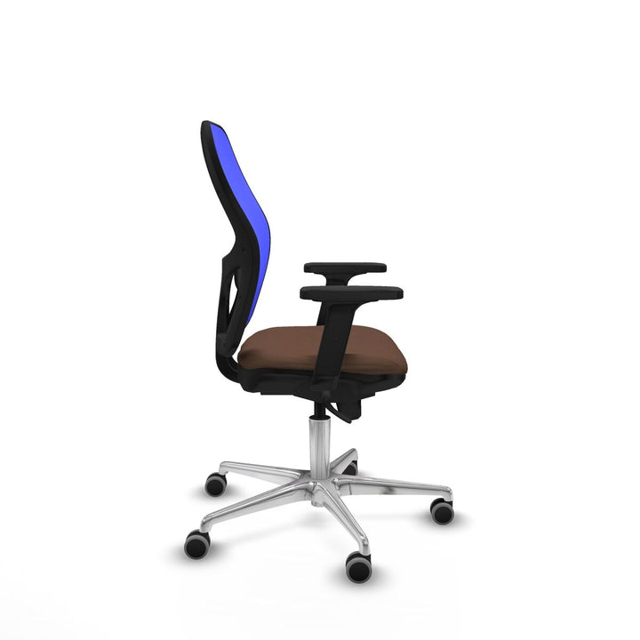 Office Chair Piqueras y Crespo 2D086G0 Blue Dark brown