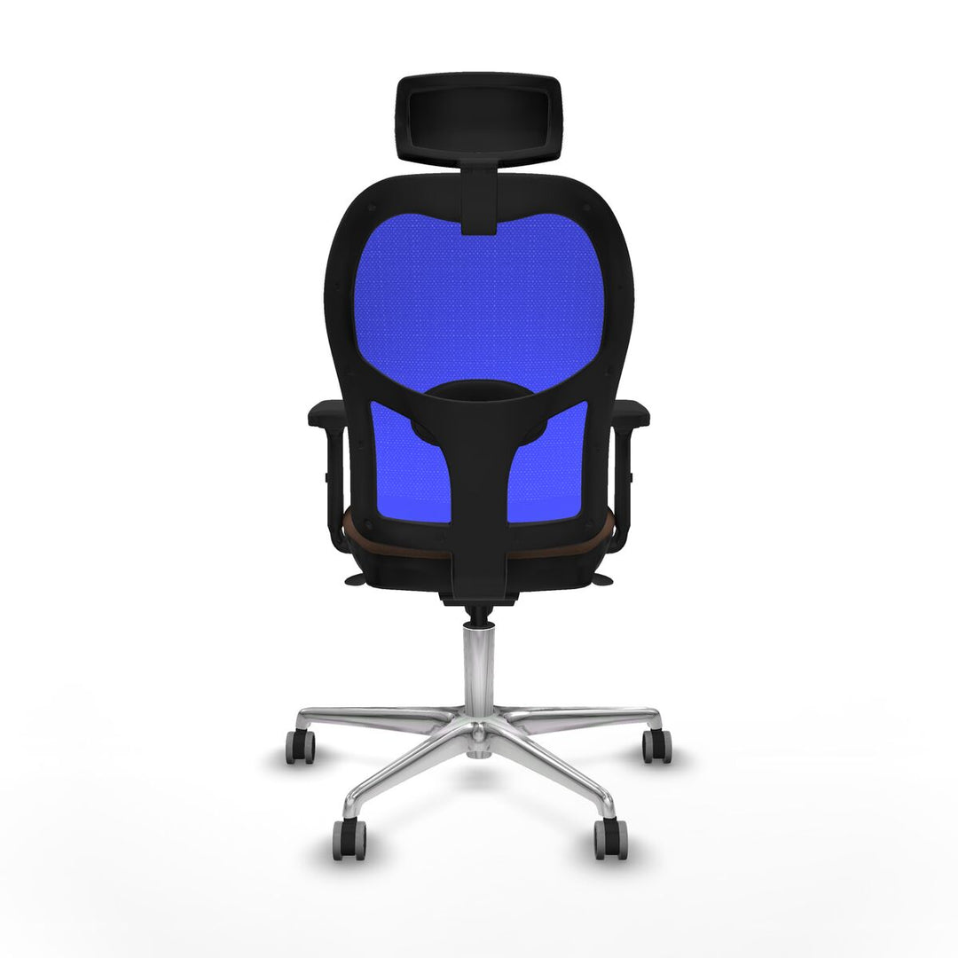 Office Chair Piqueras y Crespo 2D086G2 Blue Dark brown