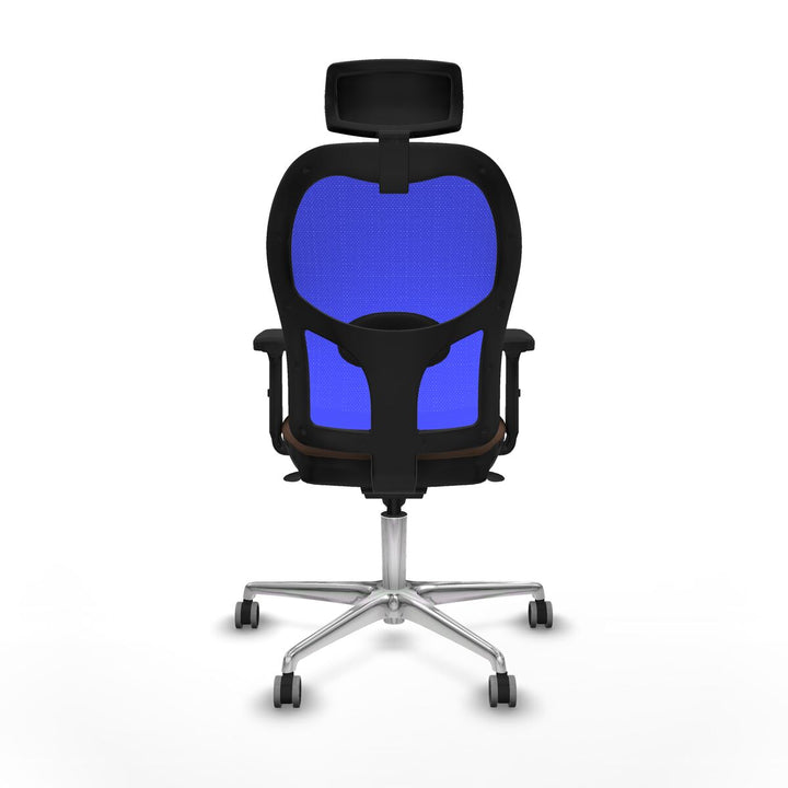 Office Chair Piqueras y Crespo 2D086G2 Blue Dark brown