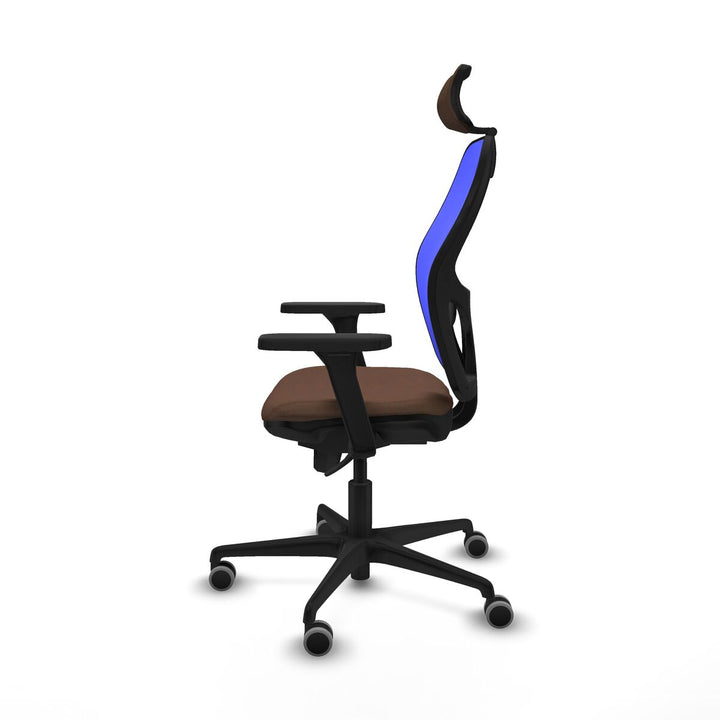 Office Chair Piqueras y Crespo 3D036G2 Blue Dark brown