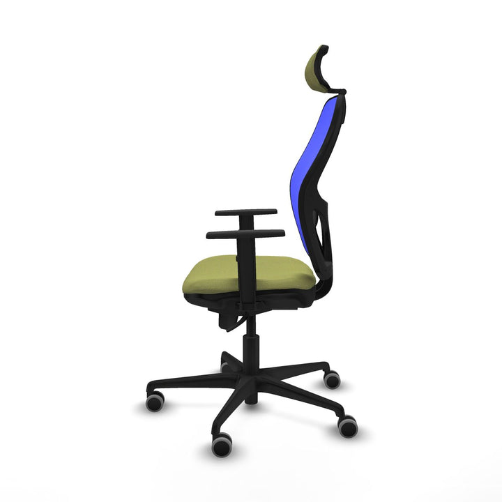 Office Chair with Headrest Piqueras y Crespo 1D036G2 Green