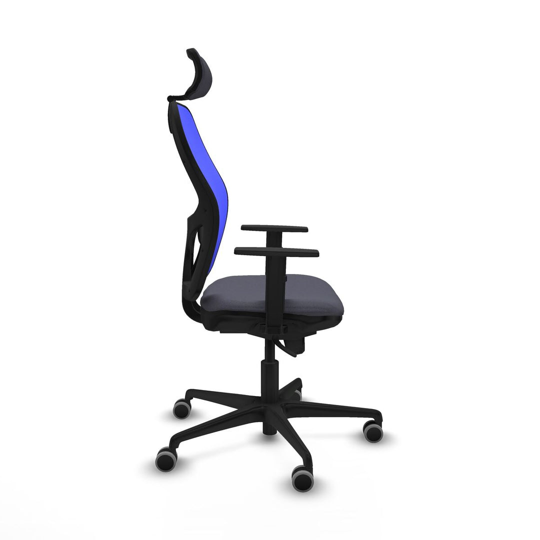 Office Chair with Headrest Piqueras y Crespo 1D036G2 Dark grey