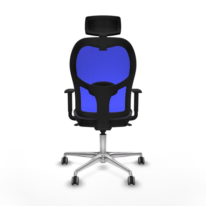 Office Chair with Headrest Piqueras y Crespo 1D086G2 Dark grey