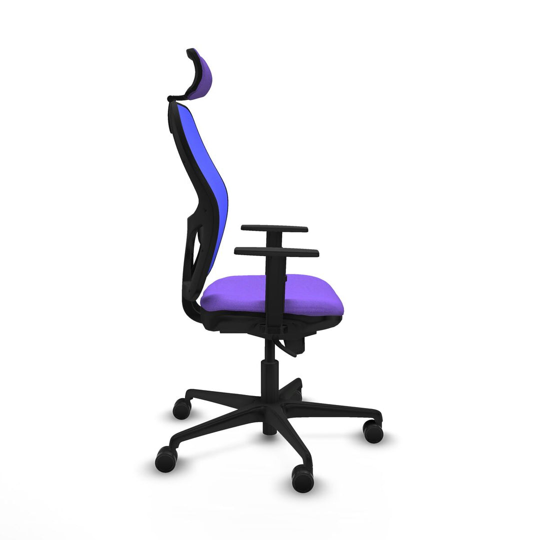 Office Chair with Headrest Piqueras y Crespo 1D036N2 Lilac