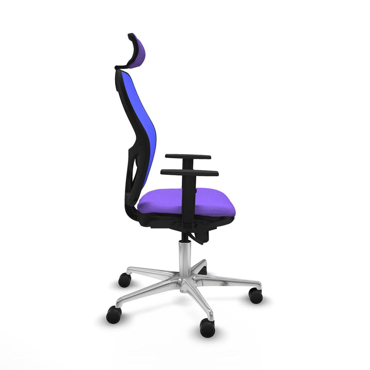 Office Chair with Headrest Piqueras y Crespo 1D086N2 Lilac