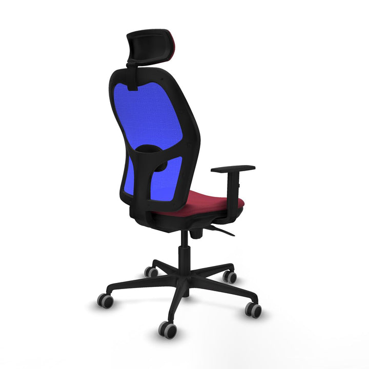 Office Chair with Headrest Piqueras y Crespo 1D036G2 Maroon