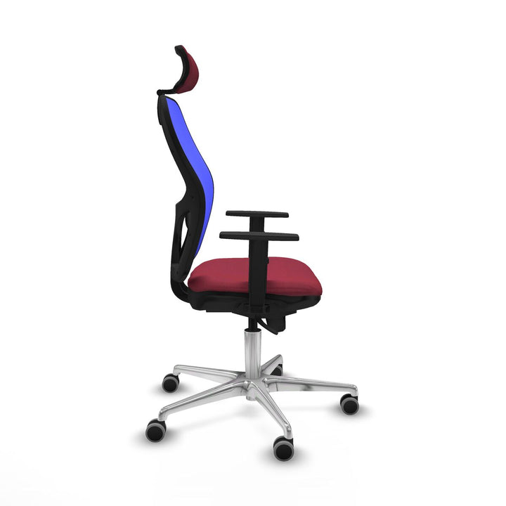Office Chair with Headrest Piqueras y Crespo 1D086G2 Maroon