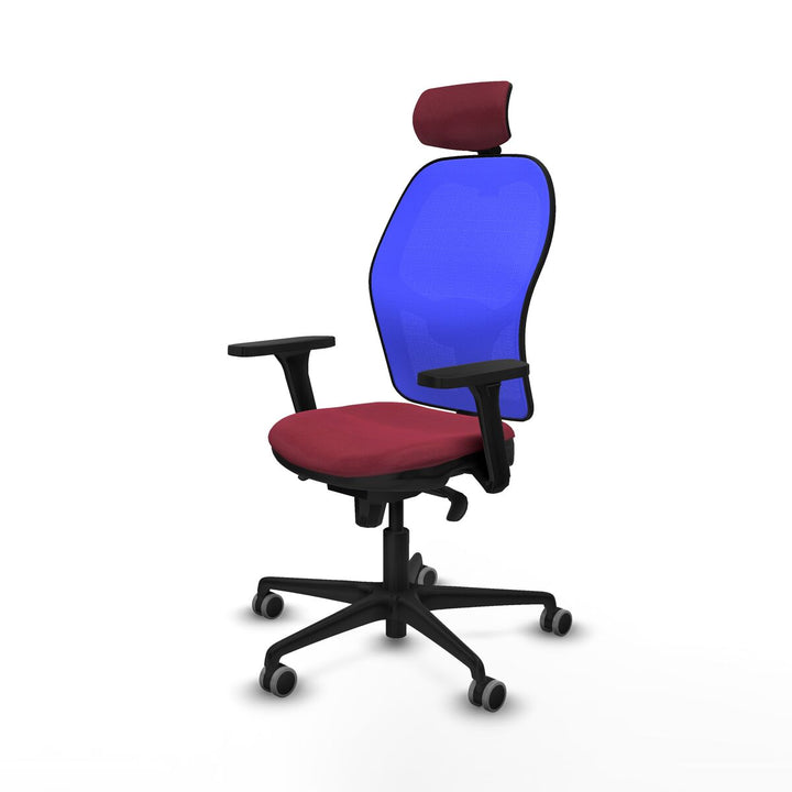 Office Chair Piqueras y Crespo 3D036G2 Maroon