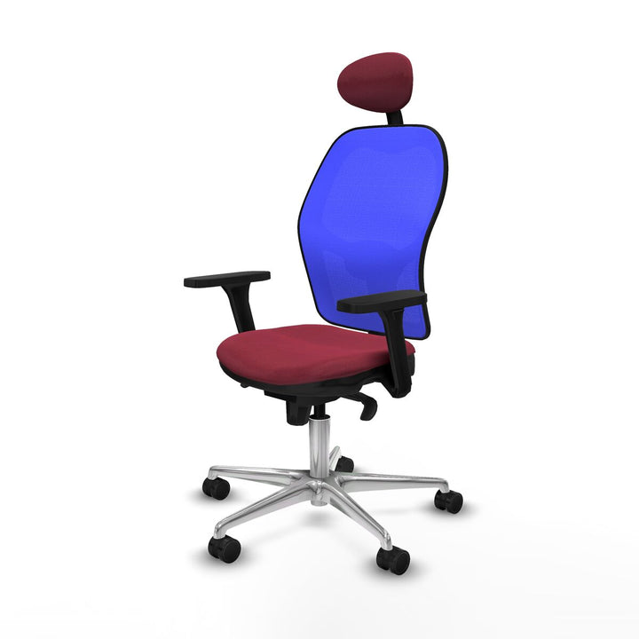 Office Chair Piqueras y Crespo 3D086N1 Maroon