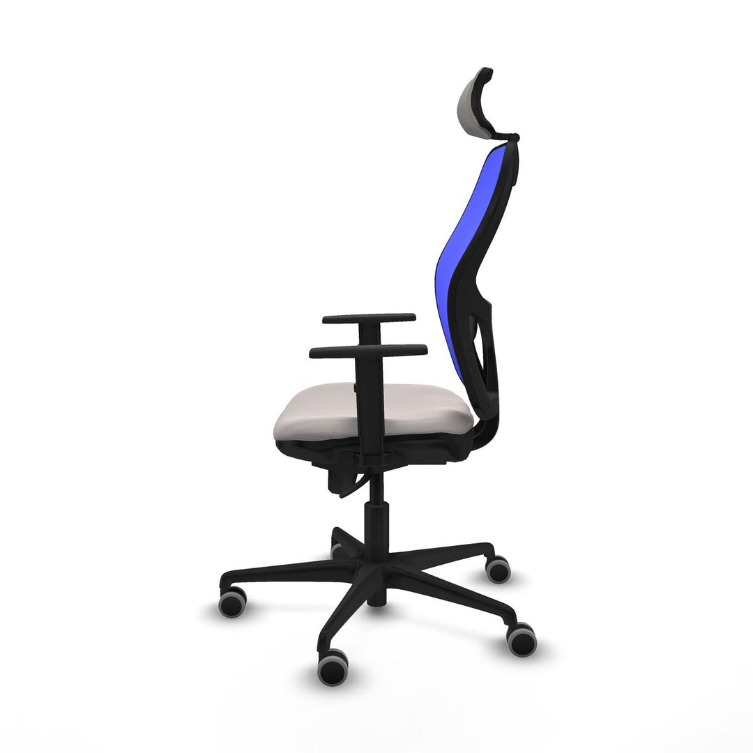 Office Chair with Headrest Piqueras y Crespo 1D036G2 White