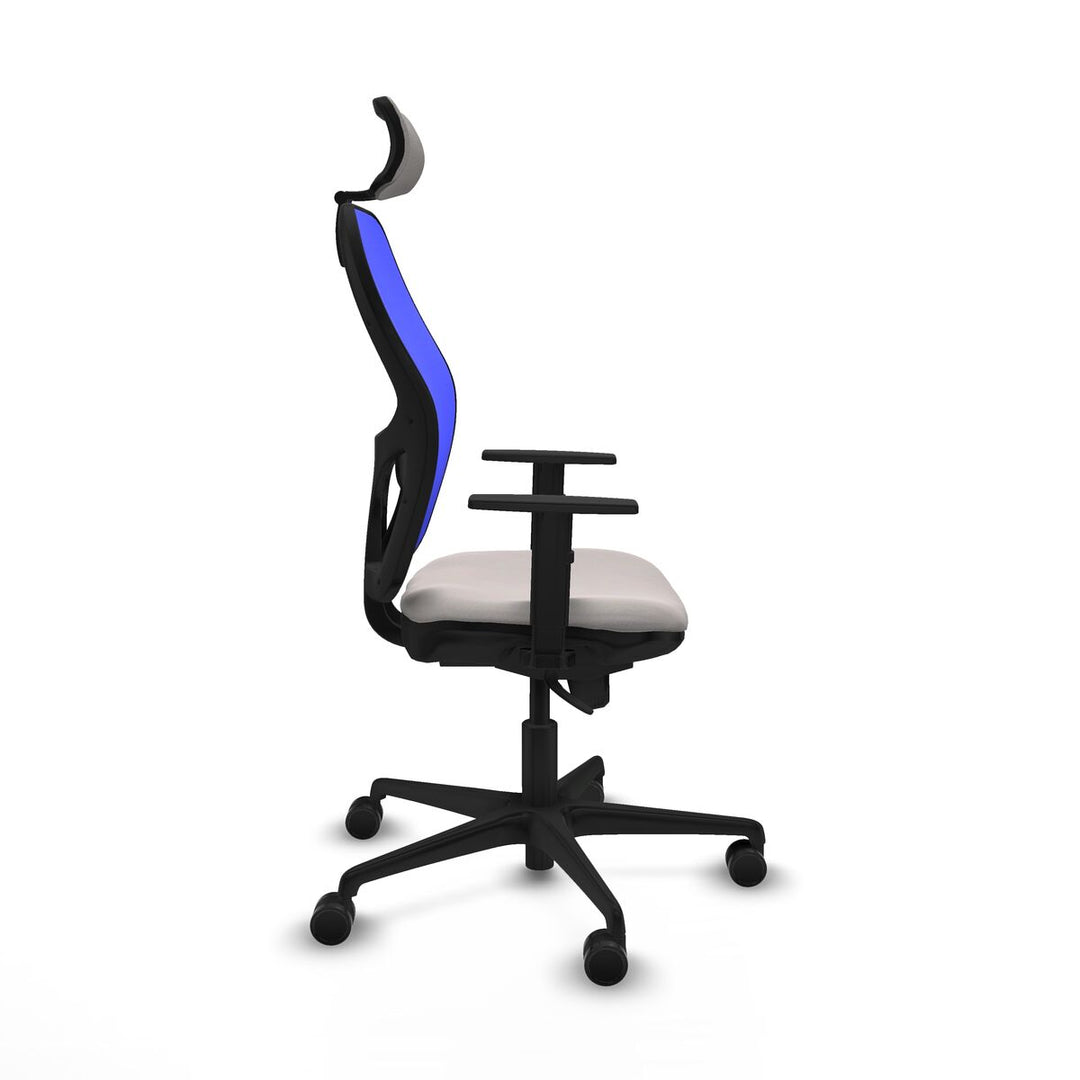Office Chair with Headrest Piqueras y Crespo 1D036N2 White