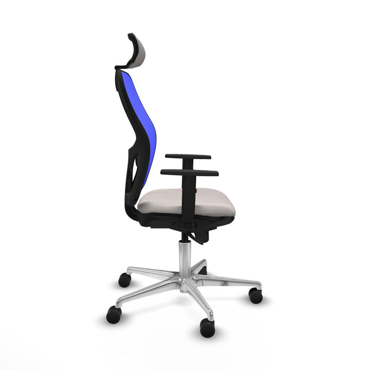 Office Chair with Headrest Piqueras y Crespo 1D086N2 White