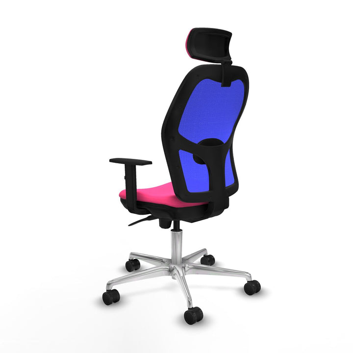Office Chair with Headrest Piqueras y Crespo 1D086N2 Pink