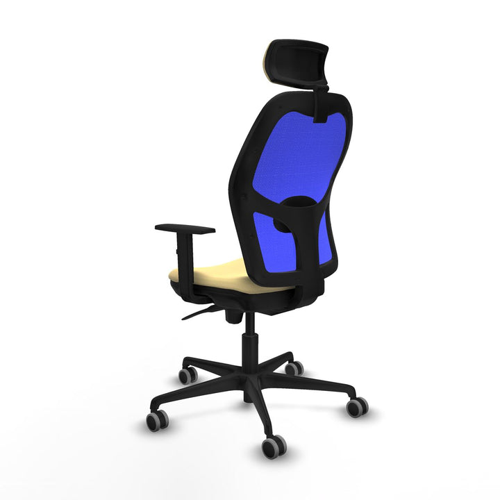 Office Chair with Headrest Piqueras y Crespo 1D036G2 Cream