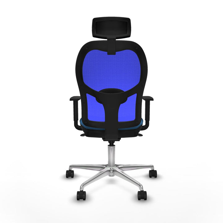 Office Chair with Headrest Piqueras y Crespo 1D086N2 Light Blue