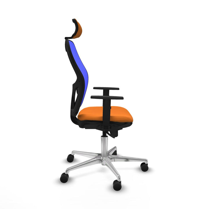 Office Chair with Headrest Piqueras y Crespo 1D086N2 Orange