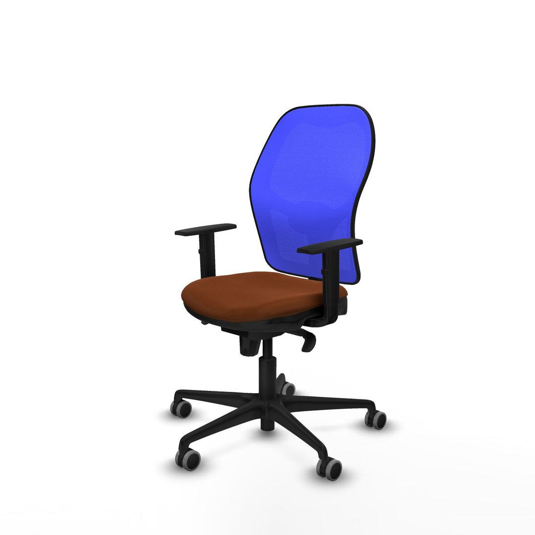 Office Chair Piqueras y Crespo 1D036G0 Blue Brown
