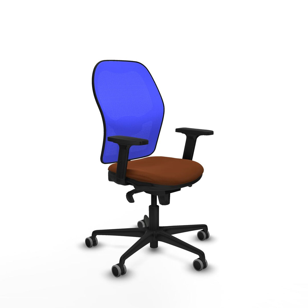 Office Chair Piqueras y Crespo 2D036G0 Blue Brown