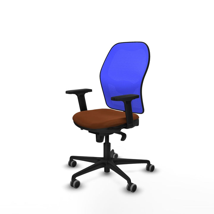 Office Chair Piqueras y Crespo 2D036G0 Blue Brown