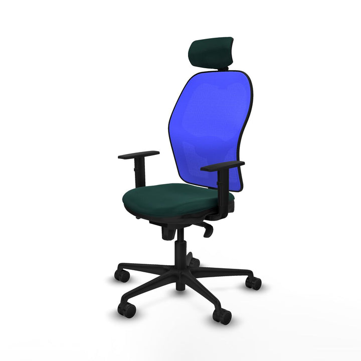 Office Chair with Headrest Piqueras y Crespo 1D036N2 Green