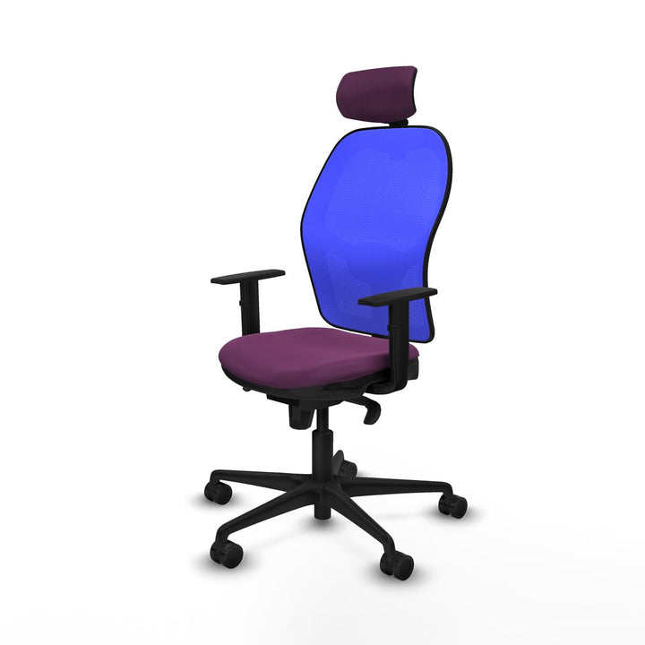 Office Chair with Headrest Piqueras y Crespo 1D036N2 Purple